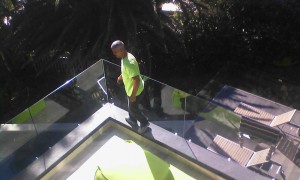 Campsbay project - glass balustrading